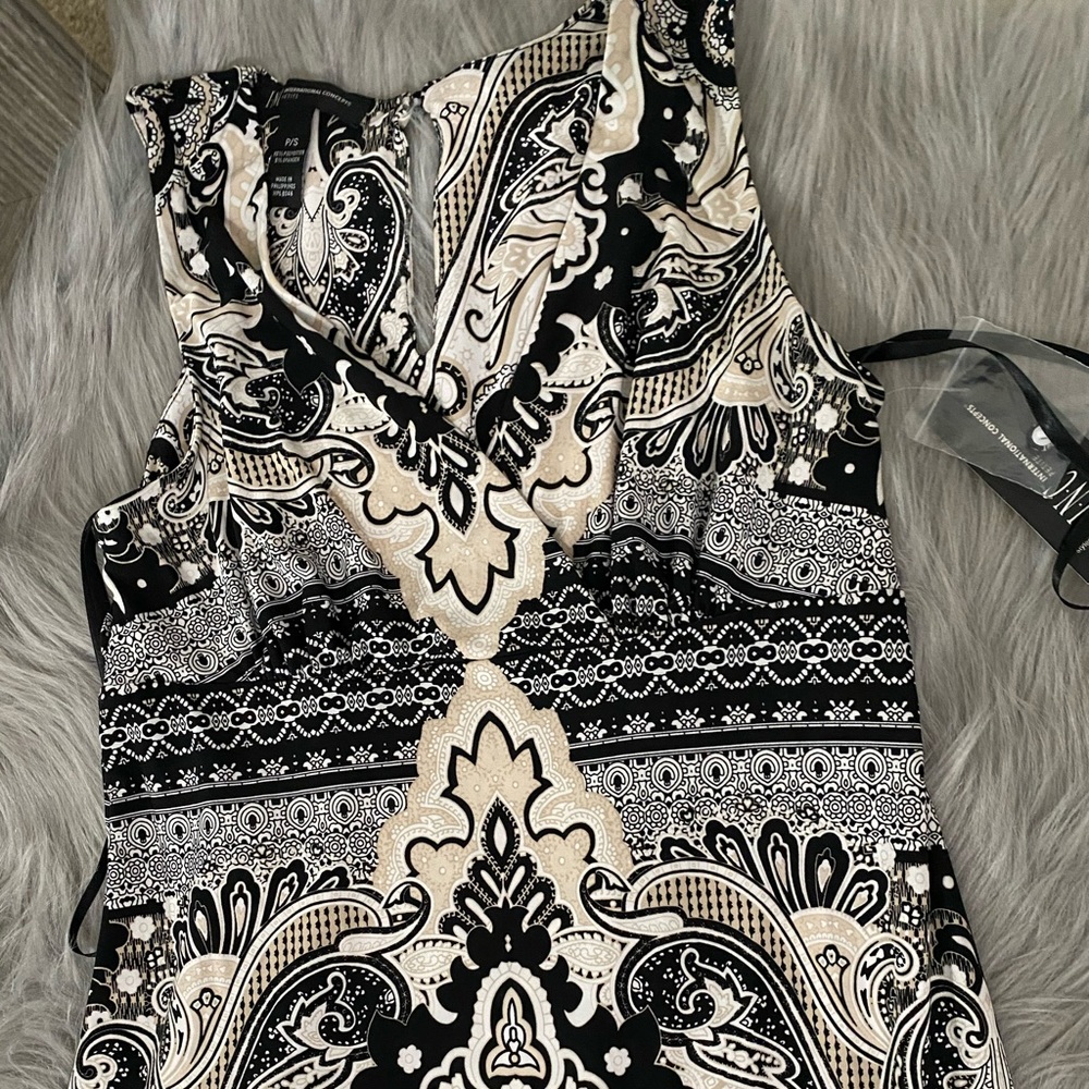 Petite small INC long soft cool dress